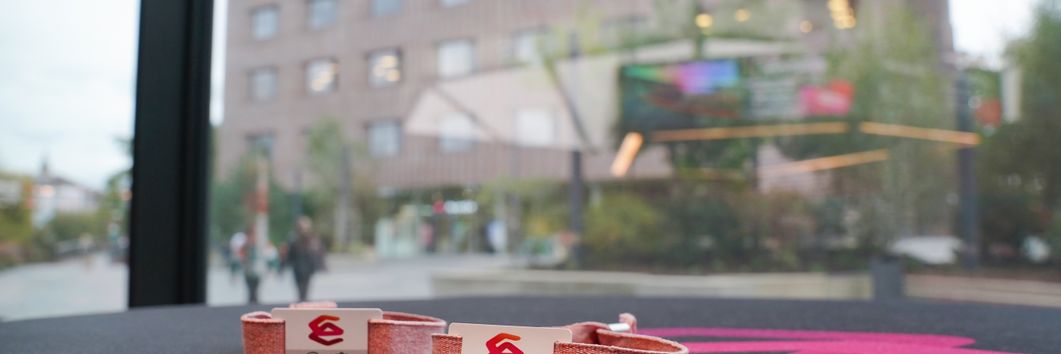 Sustainable Wristbands for experimenta Visit