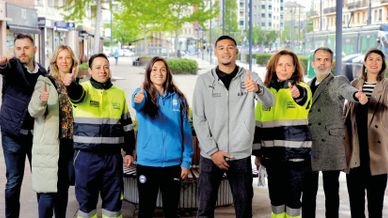 El Ayuntamiento de Vitoria y PreZero se unen al Alavés para promover una buena gestión de residuos entre la ciudadanía