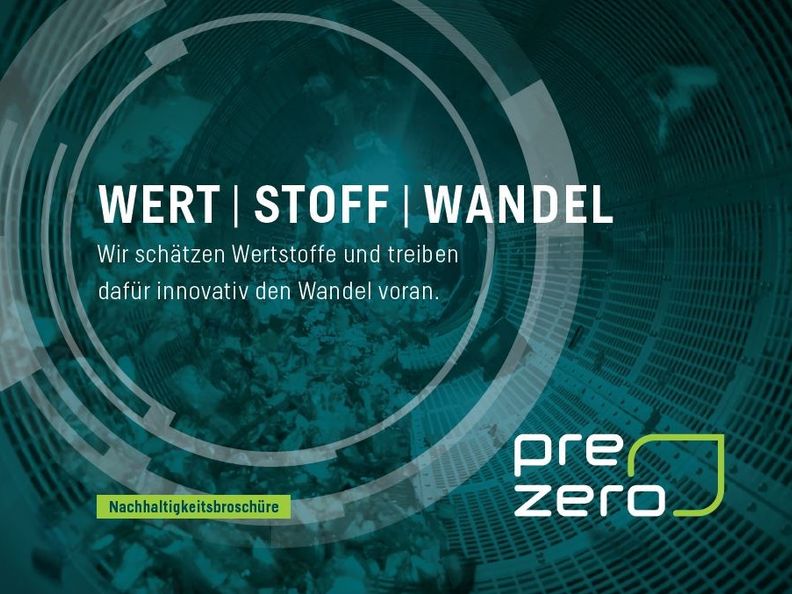 Nachhaltigkeitsbroschüre PreZero Nachhaltigkeit