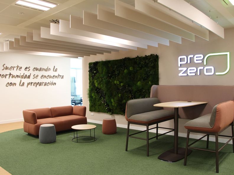 hall sede PreZero España en Madrid