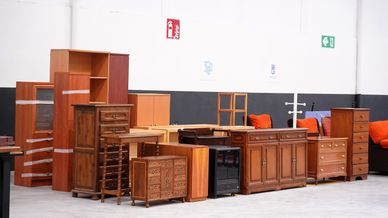 nueva instalación para intercambio de enseres de segunda mano en madrid