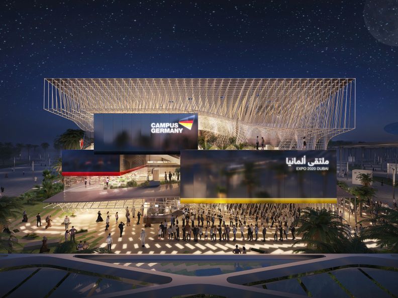 Expo 2020_© Deutscher Pavillon Expo 2020 _ Timelapse