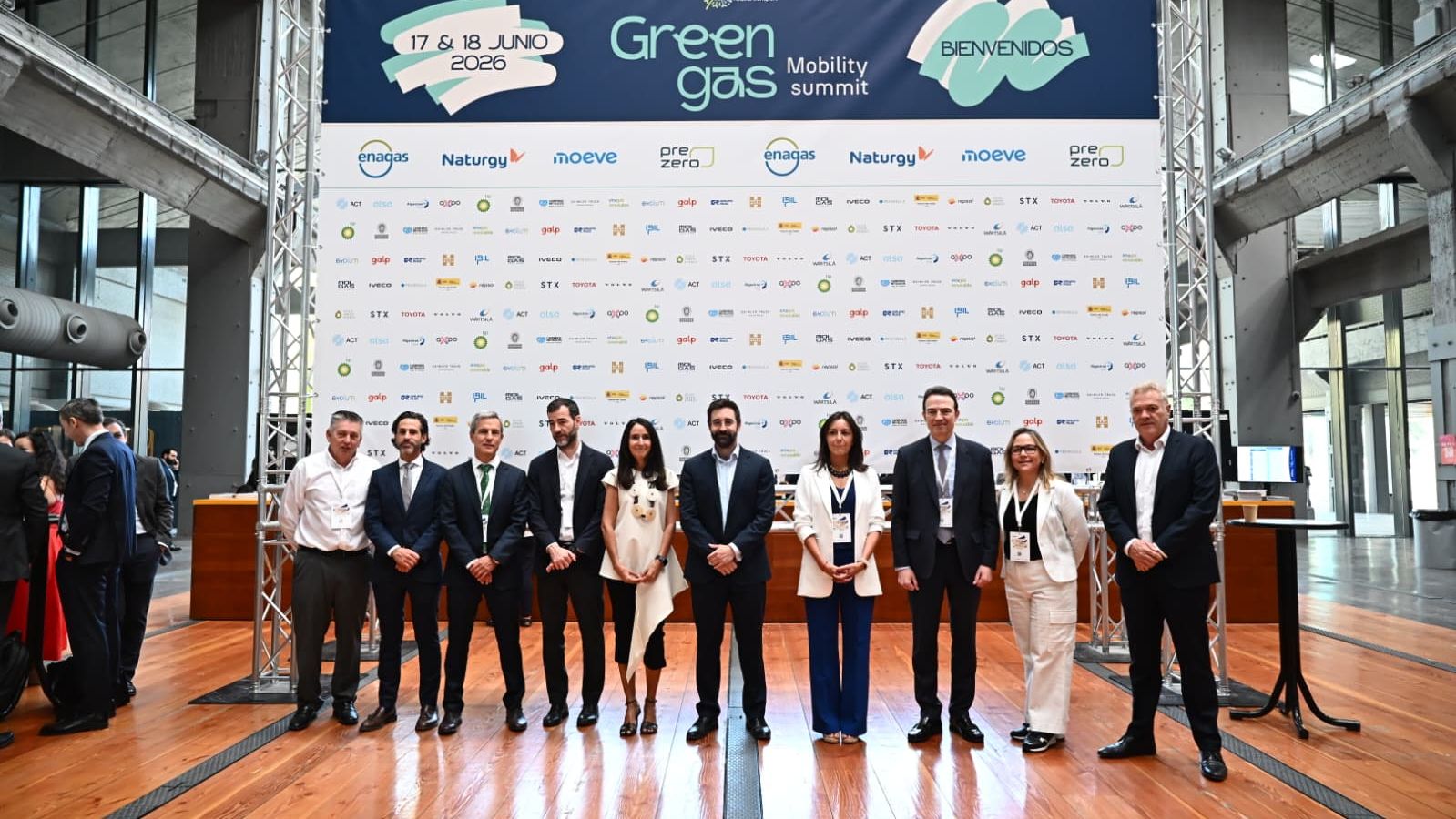 foto grupal Green Gas Mobility Summit