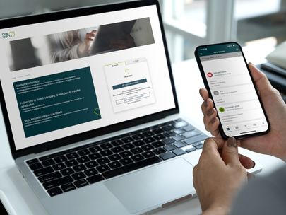 MinaSidor och MittPreZero på dator och telefon