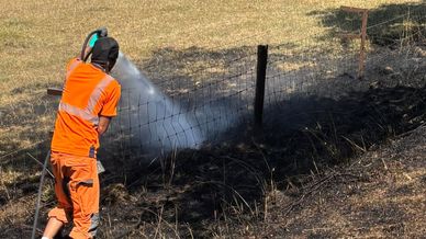 Une équipe PreZero Lamesch éteint un début d'incendie