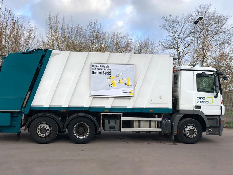 LKW Trennung wirkt Plakat