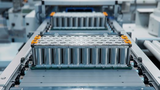 Batterie Produktion