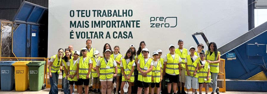 PreZero Portugal promove atividade de educação ambiental e vocacional em parceria com a Associação Bagos D’Ouro