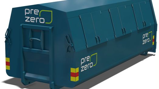 Lastväxlarcontainer täckt 28m3