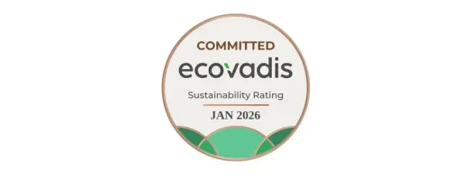 EcoVadis Committed Sustainability Rating Jan 2026 certificate circular economy