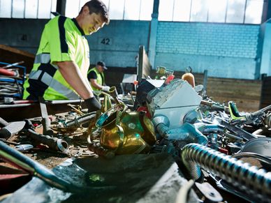 Metallsortierung