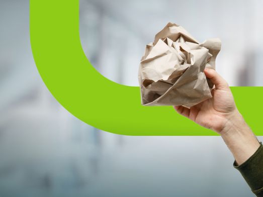 Zero voor de Zaak papierprop