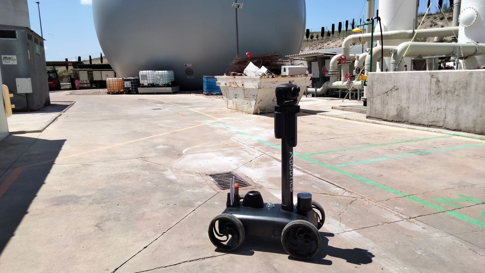 Watchbot Xplorer: robot inspector en plantas de tratamiento de residuos – Elisabet Gonzalez Prieto