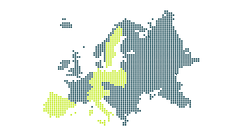 PreZero Landkarte Europa Karte