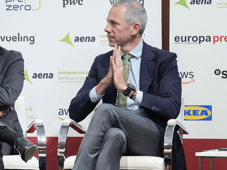 Pablo Caballero en las jornadas de Europa Press Catalunya hacia el futuro