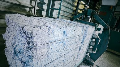 dechets recyclables papier balle