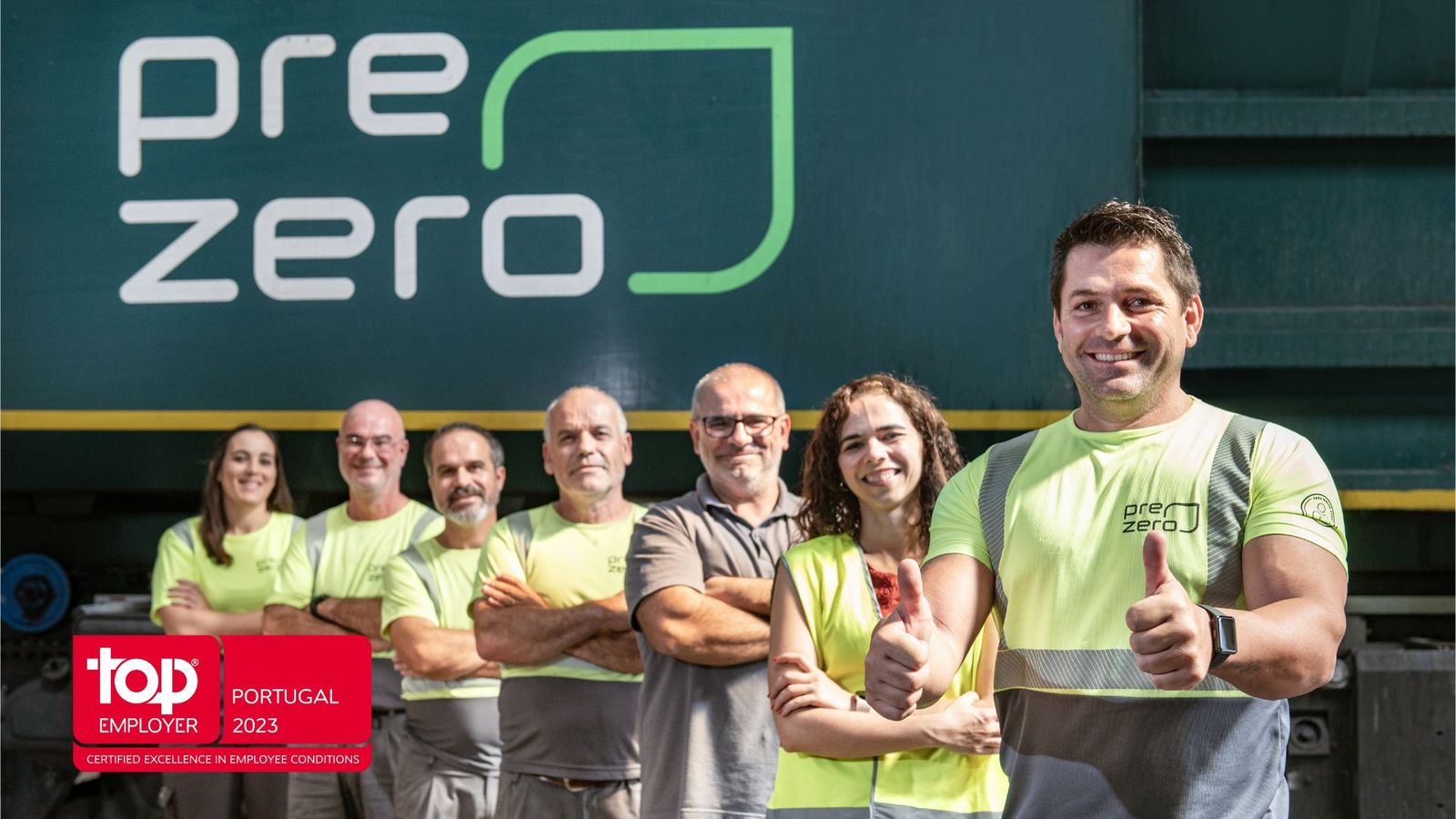 PreZero Portugal reconhecida como Top Employer 2023
