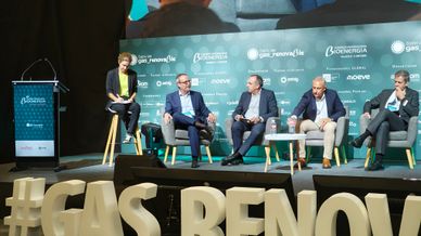 Sergio Cabellos en el Salón del Gas Renovable