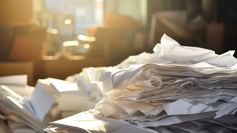 Altpapier Büro