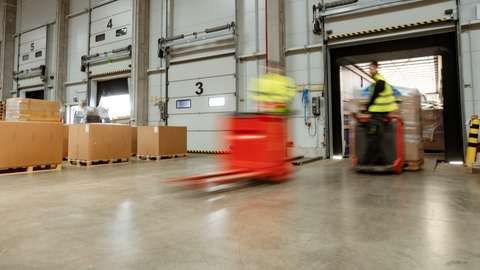 PreZero ReValue Lagerhaltung Gabelstaplerfahrer