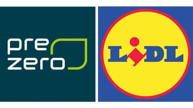 PreZeros och Lidls logotyper