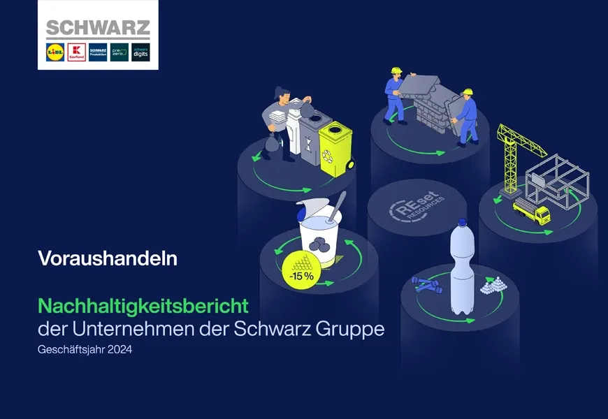 PreZero and Schwarz Group sustainability report 2024 – acting with foresight for circular economy and REset Plastic