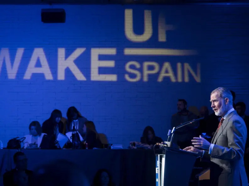 Felipe VI Wake Up Spain 2025