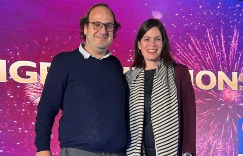 Sílvio Borges (Diretor de RH PreZero Portugal) e Begoña Parada (Diretora de RH PreZero Espanha)