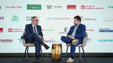 Sergio Cabellos en el Foro económico de Castilla-La Mancha de El Español