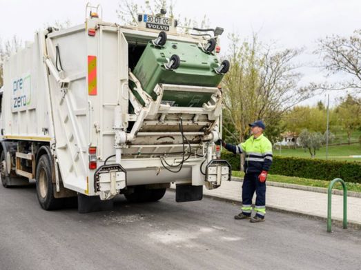 Recolha de resíduos - Serviços Urbanos da PreZero Portugal