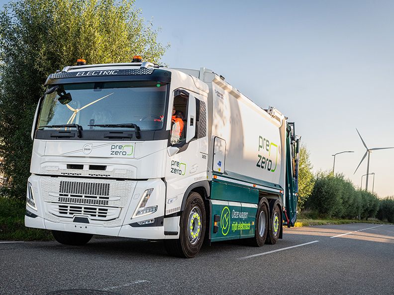 PreZero Niederlande E-Truck