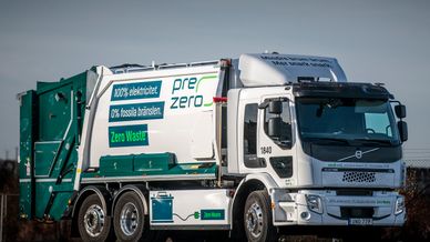 Helelektrisk lastbil från PreZero