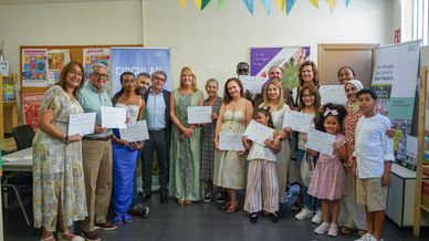 proyecto "Mayores Oportunidades con PreZero" foto grupal