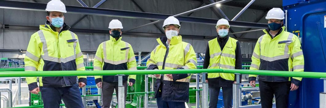 Pünktlicher Start der Sortieranlage für Leichtverpackungen in Evergem