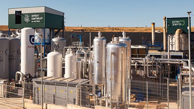 PreZero Biogasaufbereitungsanlage Can Mata