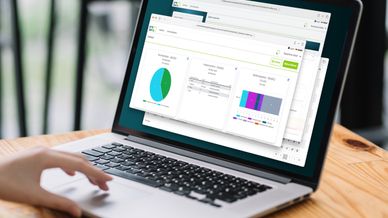 Sustainable Packaging Laptop SPOT Software Hands Table
