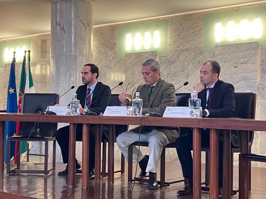 António Maria Cabral, Diretor Jurídico da PreZero Portugal | Carlos Batalhão, Advogado e árbitro do CAMIGAP |Fernando Pedroso, Diretor do Dep. Compras, C.M.Porto