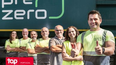 PreZero reconhecida como Top Employer 2023 em Portugal