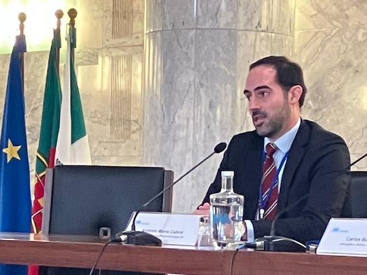 António Maria Cabral, Diretor Jurídico da PreZero Portugal participa no debate à alternativa da arbitragem, no congresso organizado pela CAMIGAP