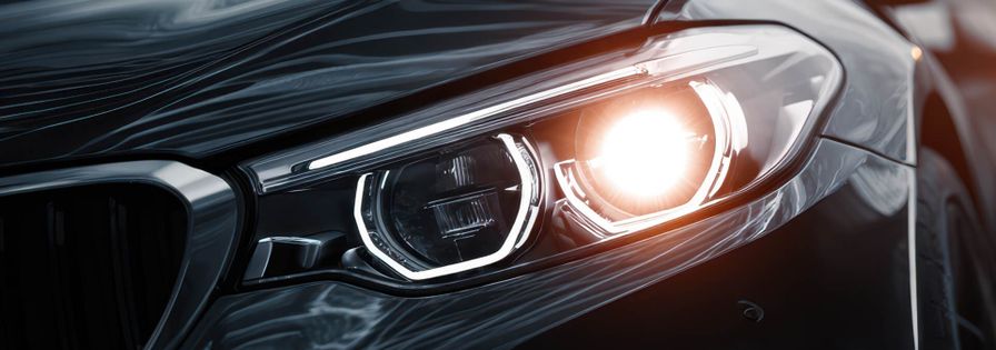 automative-black-car-lights