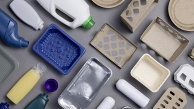 PreZero Verpackung aus recyceltem Material