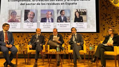 Borja Martín en la Fundación Fórum Ambiental