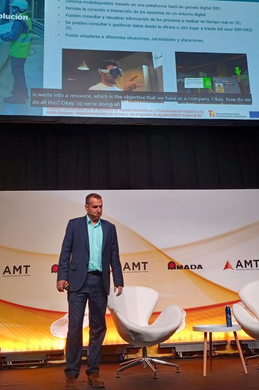 Juan Gázquez en Advanced Factories 2