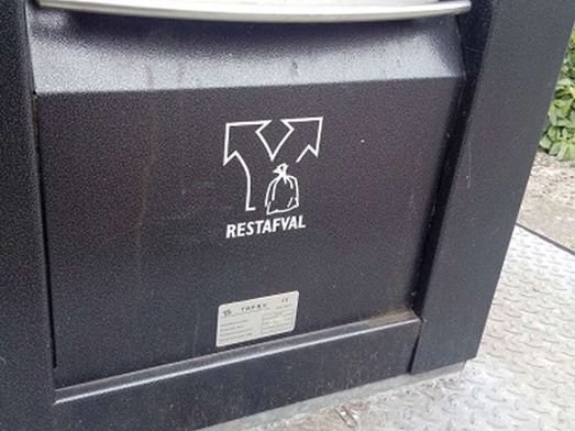 ondergrondse container voor restafval