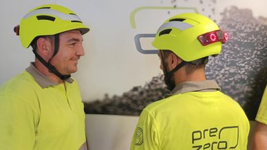 PreZero y Halotechs Digital Services firman un acuerdo para la implementación de un casco con tecnologías IoT e IA
