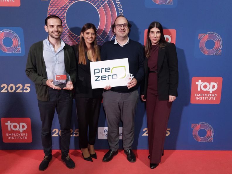 PreZero Portugal Top Employer 2025