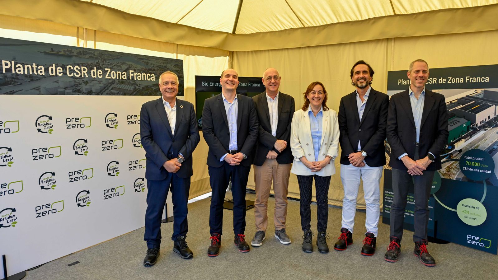 Presentación a prensa de la nueva Planta de CSR de PreZero en Zona Franca