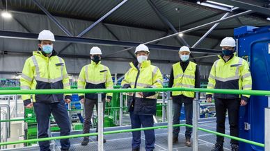 Pünktlicher Start der Sortieranlage für Leichtverpackungen in Evergem