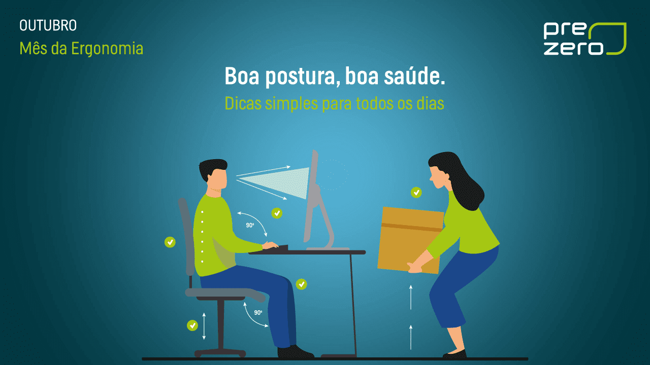 PreZero Portugal lança campanha de ergonomia “Boa postura, boa saúde”
