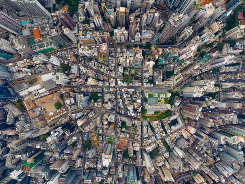modern city
